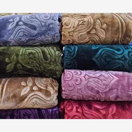 فروش پتو شادیلون دو نفره تک رنگ + قیمت خرید به صرفه